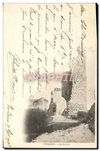 Cartes postales Vendome Les Ruines