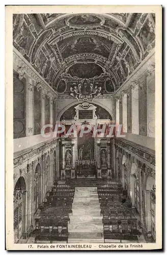 Ansichtskarte AK Palais De Fontainebleau Chapelle de la Trinite