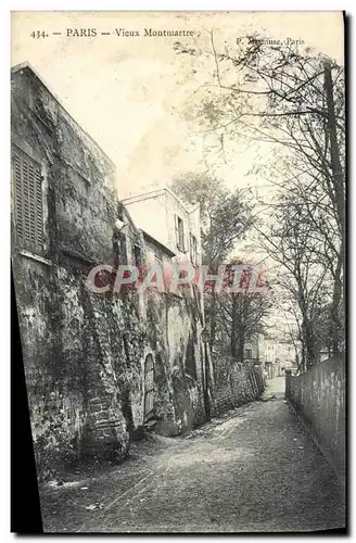 Cartes postales Paris Vieux Montmartre