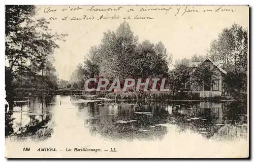 Cartes postales Amiens Les hortillonnages