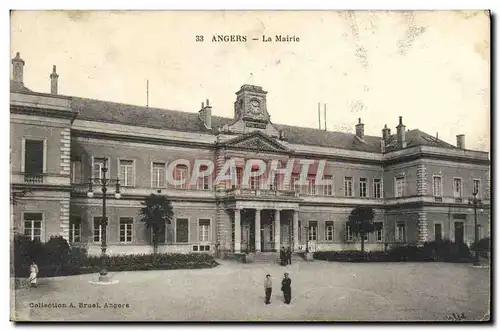 Cartes postales Angers La Mairie