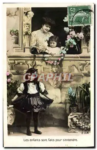 Cartes postales Fantaisie Femme Enfants