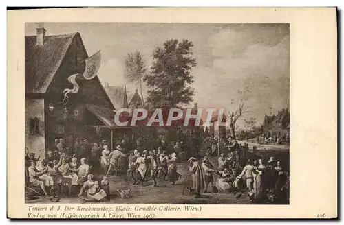 Ansichtskarte AK Teniers Kirchmesstag Verlag von Hofphotograph Wien