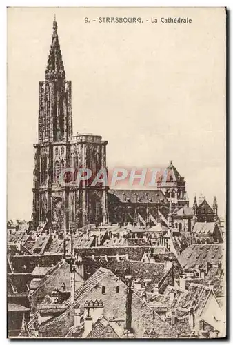 Cartes postales Strassburg La Cathedrale