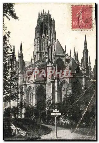 Cartes postales Rouen Eglise Saint Ouen