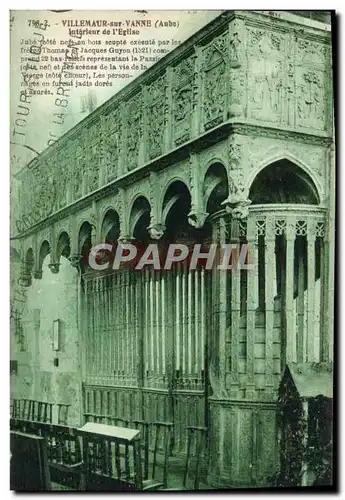 Cartes postales Villemaur Sur Vanne Interieur de L&#39Eglise