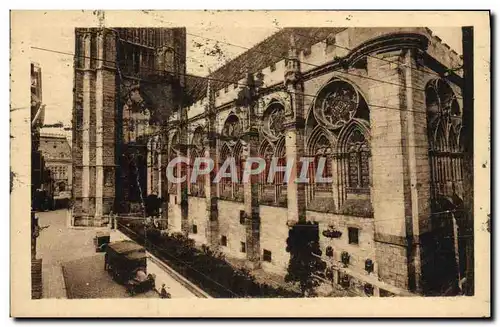 Ansichtskarte AK Sens Le Palais Synodal Remarquable edifice gothioue