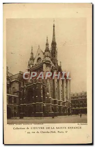 Cartes postales Paris Saint Chapelle