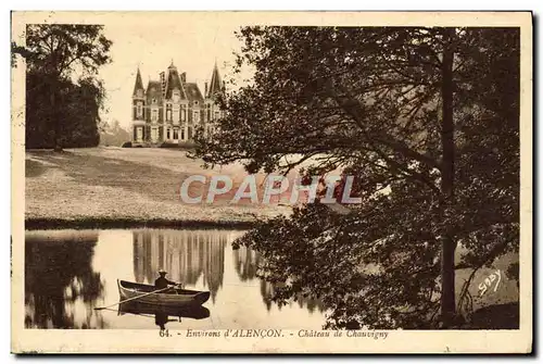 Cartes postales Environs d&#39Alencon Chateau De Chauvigny