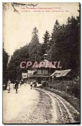 Cartes postales Les Pyrenees Centrales Luchon Entree Du Pre