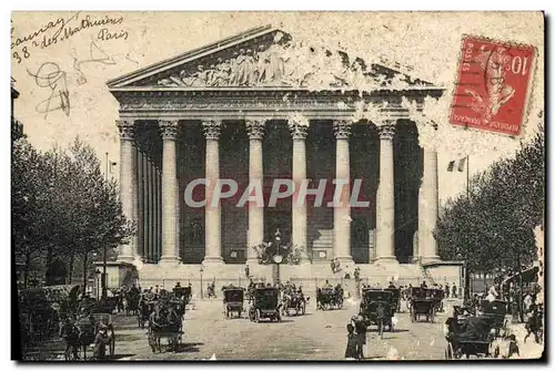 Cartes postales Paris Eglise de la Madeleine