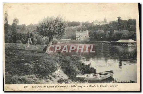 Cartes postales Environs De Caen Allemagne Bords De L&#39Orne Lavoir