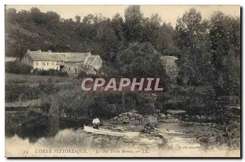 Cartes postales L&#39Orne Pittoresque Le Bas Trois Monts