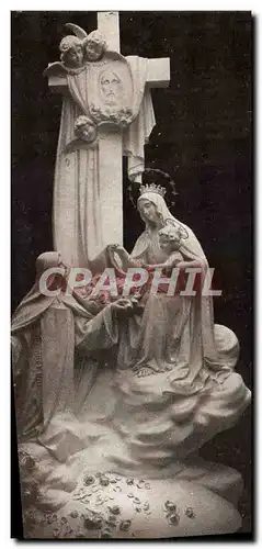 Ansichtskarte AK La bienheureuse de l&#39Enfant Jesus effeuillant sur la terre les roses du ciel Lisieux