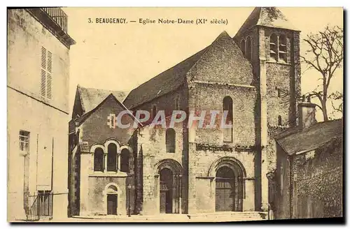 Cartes postales Beaugency Eglise Notre Dame