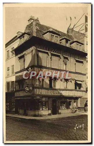 Cartes postales La Douce France Lisieux Maison Du 15eme Place Thiers