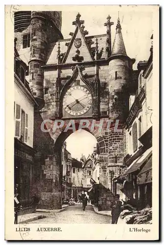 Cartes postales Auxerre L'Horloge