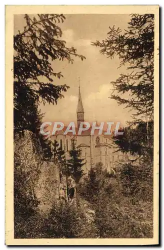 Cartes postales Abbaye De La Pierre Qui Vire Vue Ouest