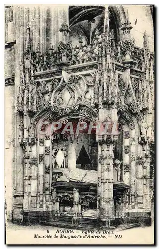 Ansichtskarte AK Bourg Eglise De Brou Mausolee De Marguerite D&#39Autriche