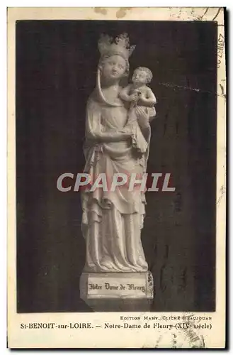 Cartes postales St Benoit Sur Loire Notre Dame De Fleury
