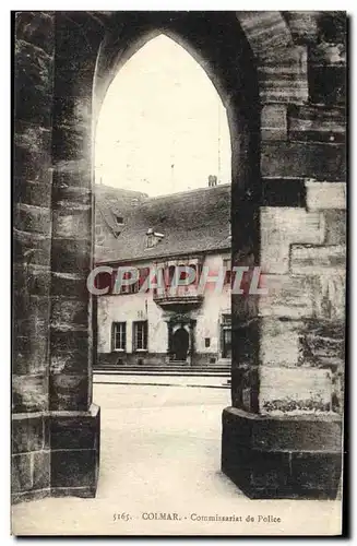 Cartes postales Colmar Commissariat De Police