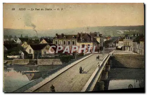 Cartes postales Sens Le Pont Du Diable