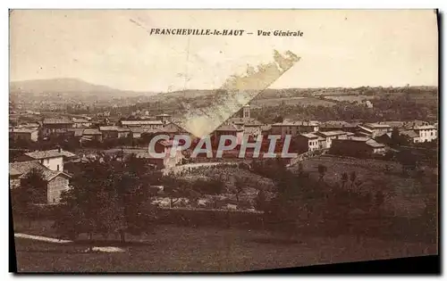 Cartes postales Francheville Le Haut Vue Generale