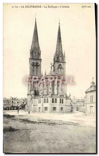 Cartes postales La Delivrande La Basilique L&#39Abside