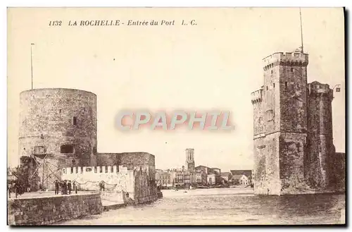 Cartes postales La Rochelle Entree Du Port