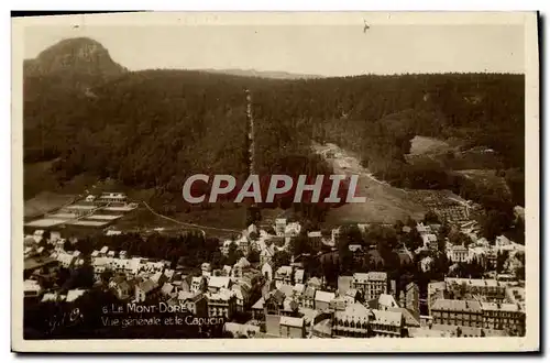 Cartes postales Le Mont Dore Vue Generale Et Le Capucin