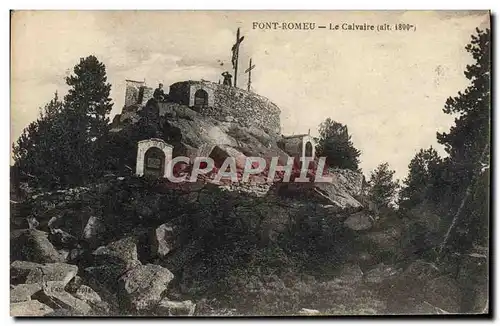 Cartes postales Font Romeu Le Calvaire