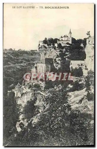 Cartes postales Le Lot Illustre Rocamadour