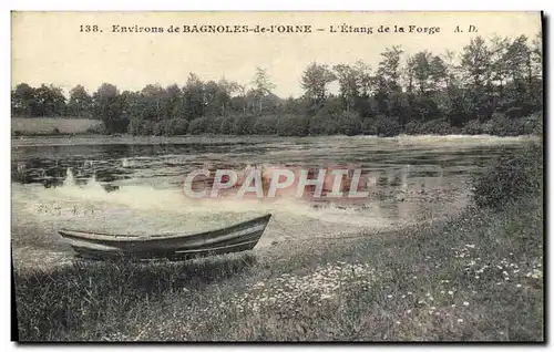 Cartes postales Environs De Bagnoles De L&#39Orne L&#39Etang De La Forge