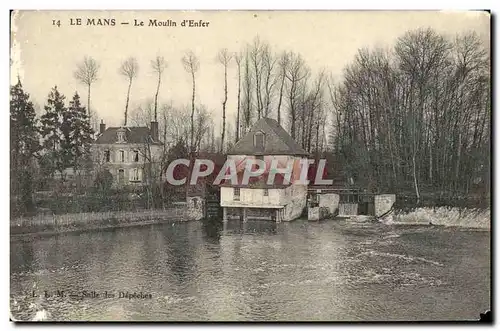 Cartes postales Le Mans Le Moulin d&#39Enfer