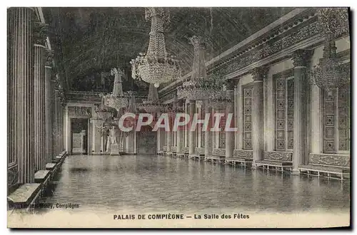 Cartes postales Palais De Compiegne La Salle Des Fetes