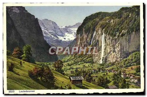 Cartes postales Lauterbrunnen