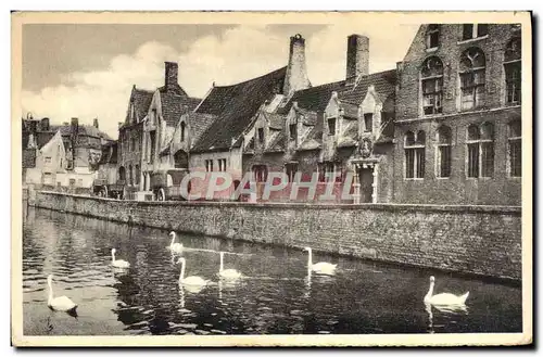 Cartes postales Bruges Quai Vert Maison Du Pelican