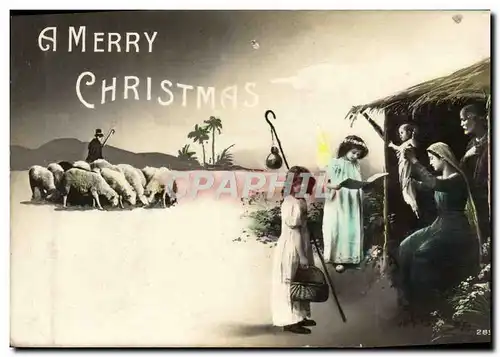 Cartes postales A Merry Christmas Noel