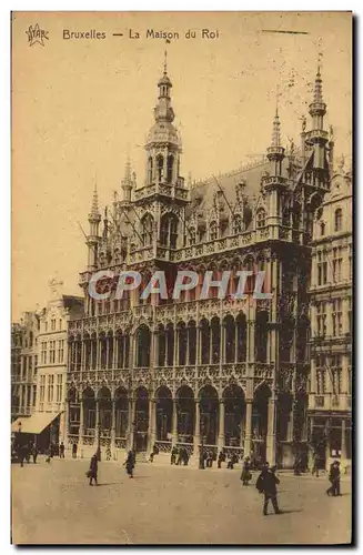 Cartes postales Bruxelles La Maison Du Roi