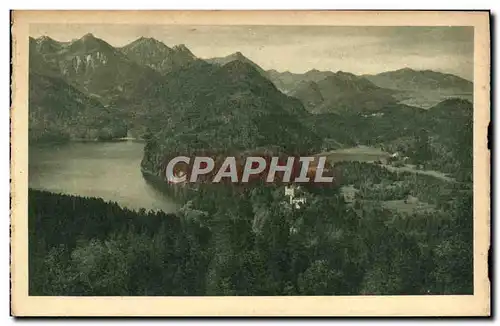 Cartes postales Schloss Hohenschwangau Von Der Jugend