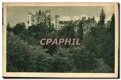 Cartes postales Schloss Hohenschwangau