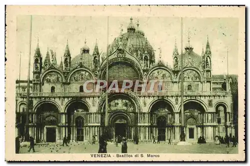 Cartes postales Venezia Basilica Di S Marco