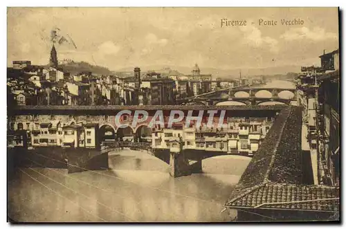 Cartes postales Firenze Ponte Vecchio