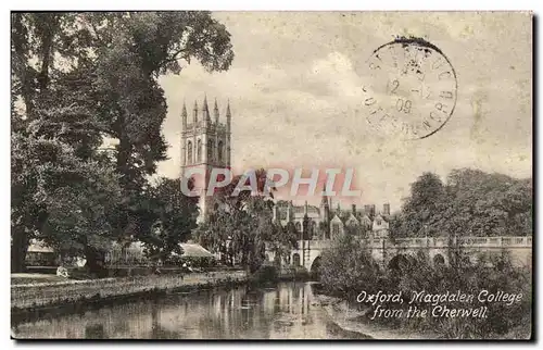 Ansichtskarte AK Oxford Magdalen College From The Cherwell