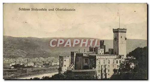 Cartes postales Schloss Stolzenfels Und Oberlahnstein