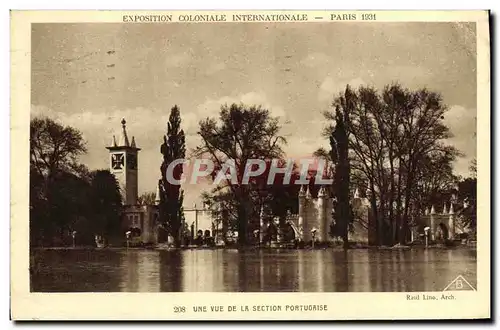 Ansichtskarte AK Exposition Coloniale Internationale Paris 1931 Une vue de la section portugaise