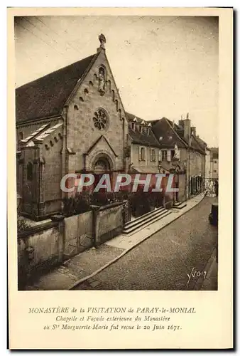 Cartes postales Monastere de la Visitation de Paray le Monial