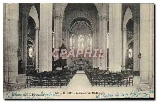 Cartes postales Nirot Interieur de St Hilaire