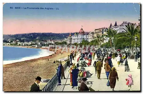 Cartes postales Nice La Promenade des Anglais