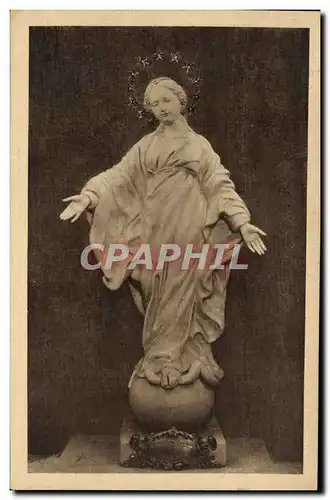 Cartes postales La statue miraculeuse de la vierge du sourire Lisieux